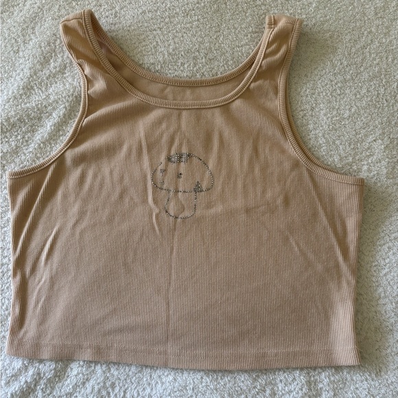 Women’s Cropped Sleeveless Shirt Size XL - Picture 8 of 10
